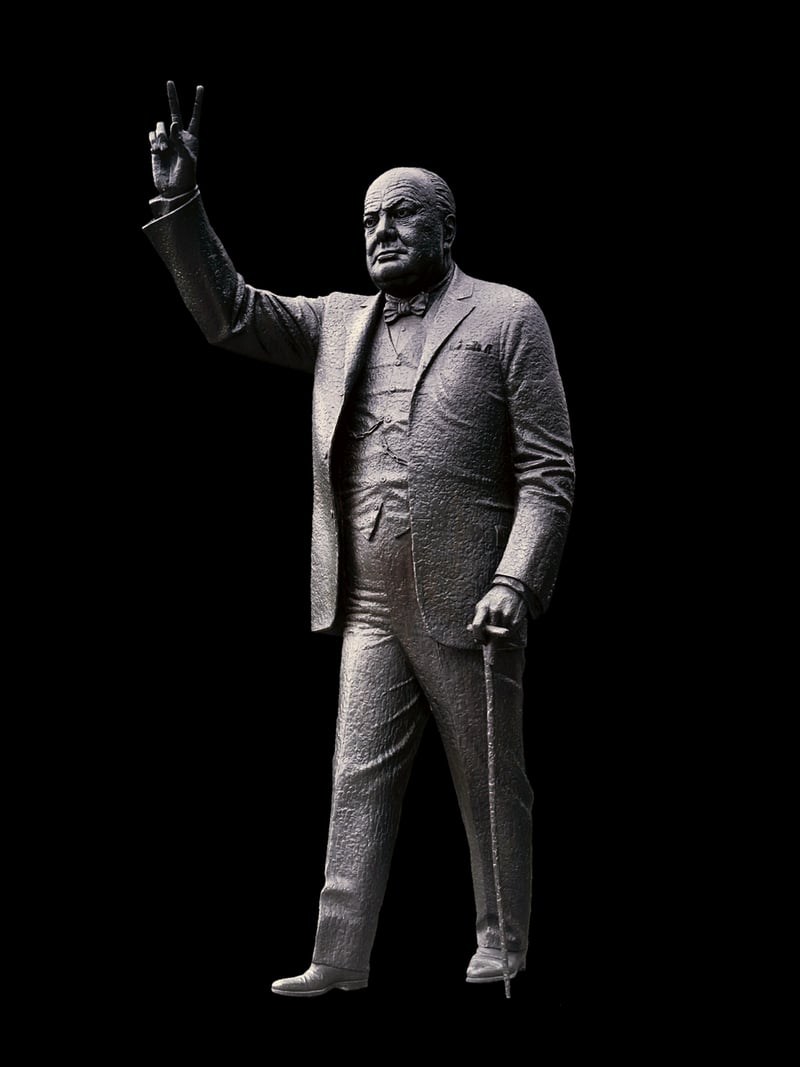 Winston Churchill and Franklin D. Roosevelt